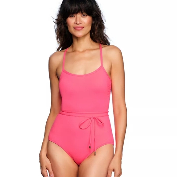 LOFT Tie Waist Swimsuit NWT - Picture 6 of 6